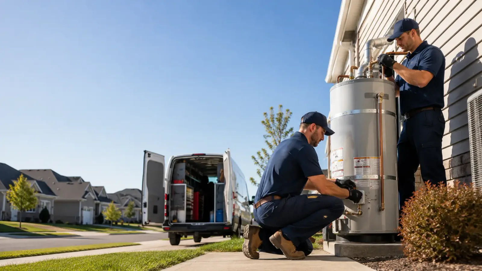 Water Heater Installation in Pep, TX